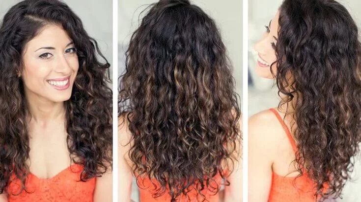 Прическа длинные кудряшки Hidratação "desmaia cabelo" - Receita poderosa para recuperar os fios Curly hair