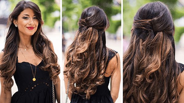 Прическа длинные распущенные Vandaag hebben wij weer een elegante, sophisticated en vooral simpele hairstyle: