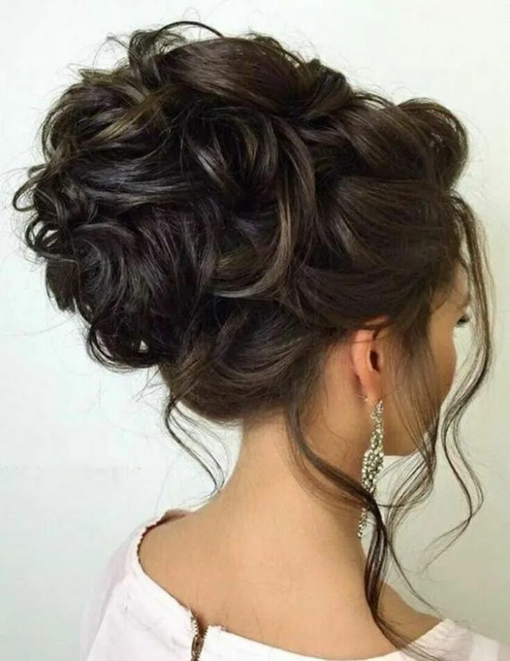 Прическа длинные волосы наверх Pin by Ideas_3,6,9 on Hairstyles & Haircuts for Women Wedding hair inspiration, 