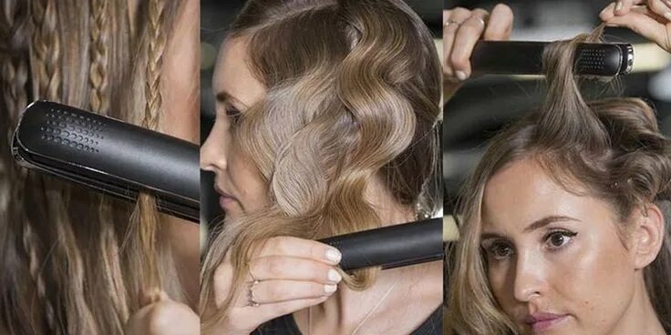 Прическа длинные волосы утюжком 9 clever ways to use your straighteners Hair smoothening, Natural to relaxed hai