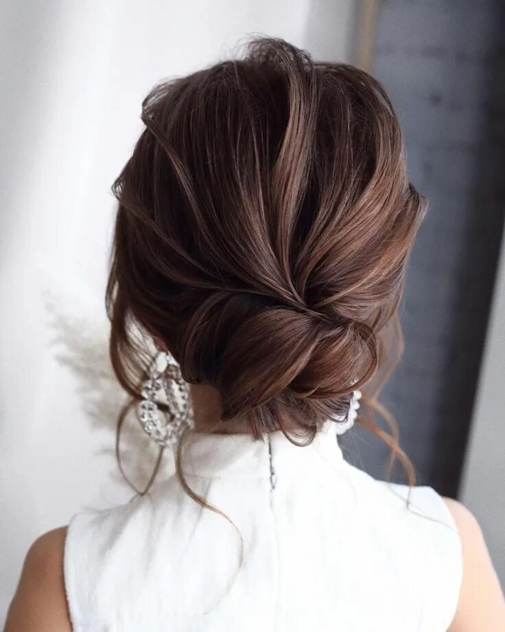 Прическа длинные волосы забранные Romantic Wedding Updo Bridal hair updo, Prom hairstyles for long hair, Long hair