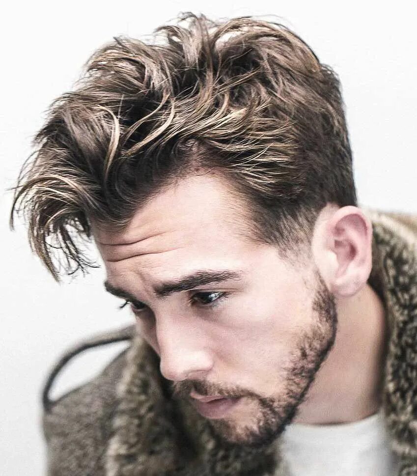 Прическа длинный гранж 15 Surfer Hairstyles: An Iconic Tousled Style and More Mens messy hairstyles, Me