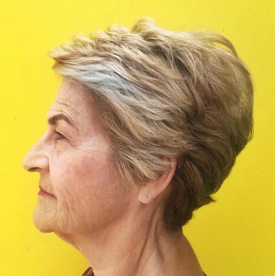 Прическа для бабушки на короткие волосы 60 Hairstyles and Haircuts for Women Over 70 to Rock in 2024 Short hair cuts for