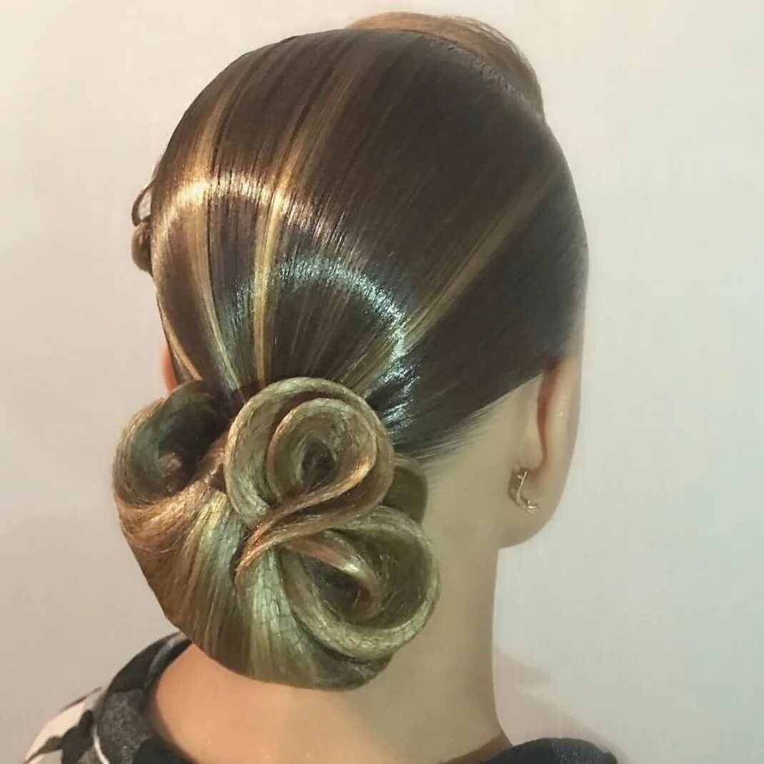 Прическа для бальных танцев девочке простая Hairstyle by me ✨ #terpugovamargarita #hairstyle #dance #ballroomdance #прическа