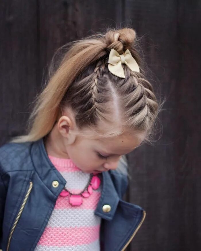 Прическа для девочек хвостики косички Пин на доске Kids' Fashion and Hairstyles