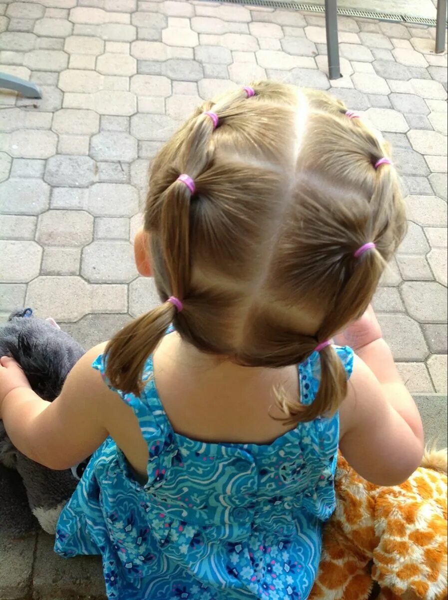 Прическа для девочки 2 3 года Pin on Ava - hair Toddler hair, Girl hair dos, Lil girl hairstyles