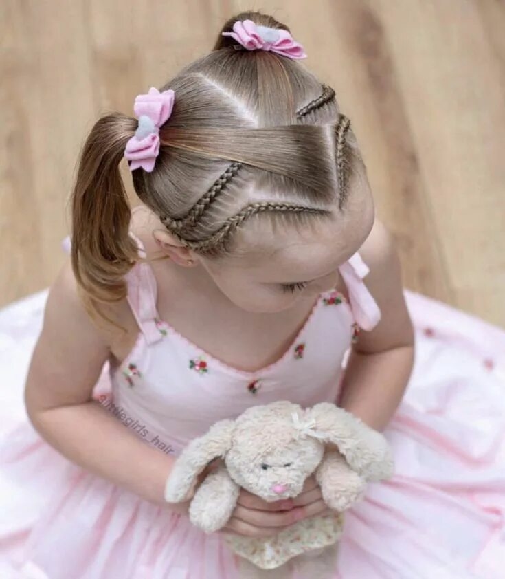 Прическа для девочки 3 года Pin by Jaylene Wiltsie on Girls Hairstyles Kids hairstyles, Kids braided hairsty