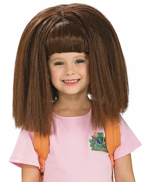 Прическа для девочки без челки This is what Dora’s hair would look like on a real person Hair, Long hair styles