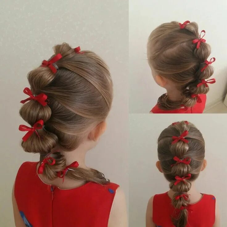 Прическа для девочки без плетения Pin on Детские прически Baby hairstyles, Wacky hair, Crazy hair