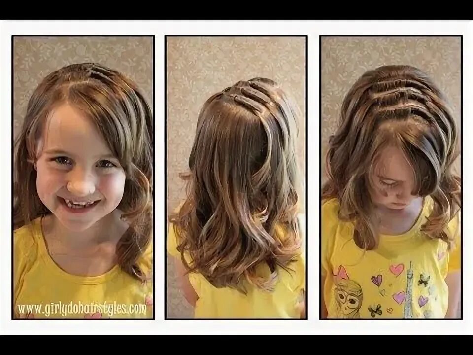 Прическа для девочки до плеч Long Knots Hairstyle Girly hairstyles, Hair styles, Little girl hairstyles