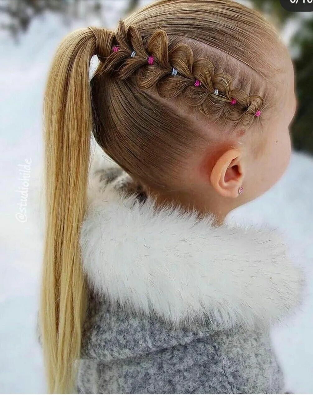 Прическа для девочки хвост Pin by Usersd on Haj, szépség Toddler hairstyles girl, Kids hairstyles, Hair sty