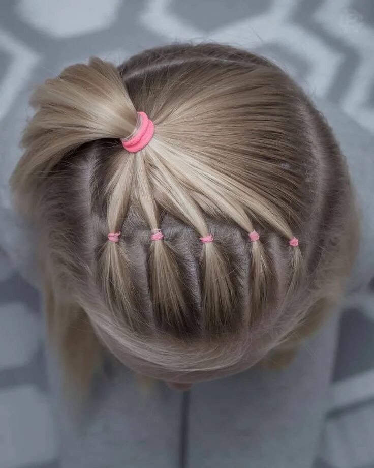 Прическа для девочки короткие на каждый Pin by Angela G on Baby hair Hair styles, Girl hairstyles, Kids hairstyles