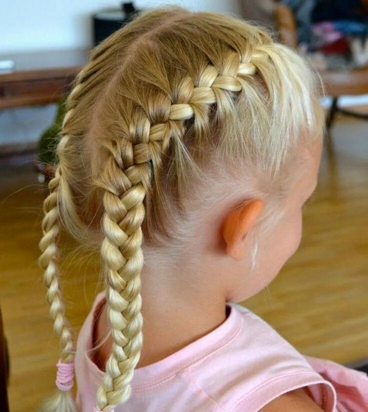 Прическа для девочки косички по бокам Pin on Braids Hairstyles