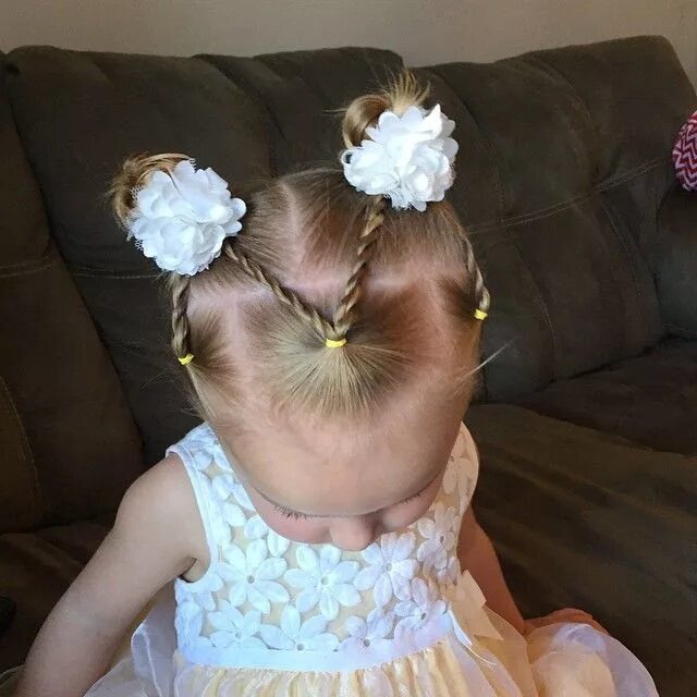 Прическа для девочки мало волос Pin on toddler girl hairstyles