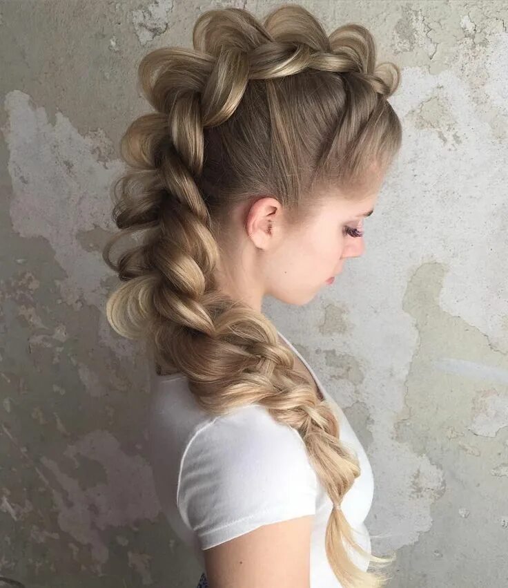 Прическа для девочки на длинные косы 30 Gorgeous Braided Hairstyles For Long Hair Braids for long hair, Long hair sty