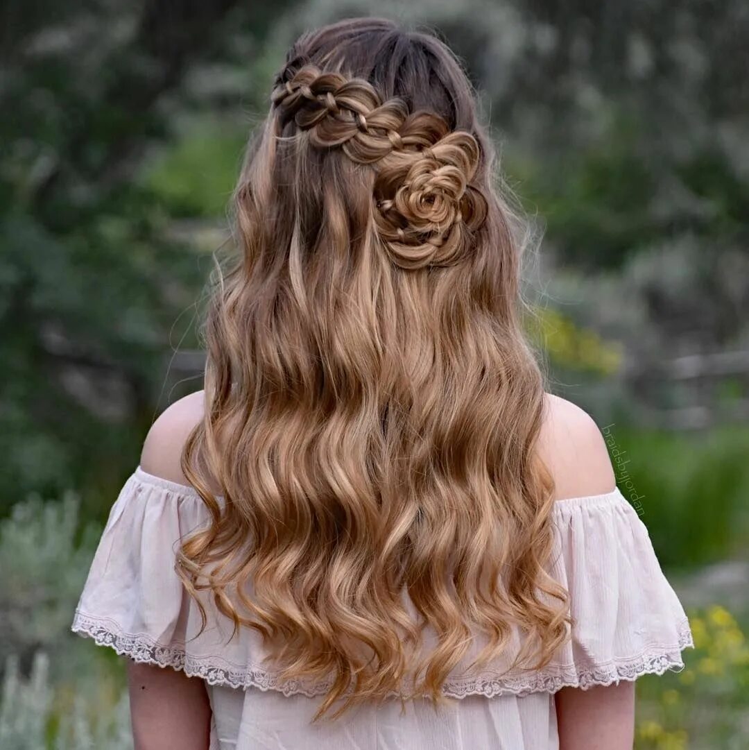 Прическа для девочки на длинные волосы распущенные 11 Rising Hair Stars on Instagram Girl hair dos, Girl hairstyles, Braided hairst