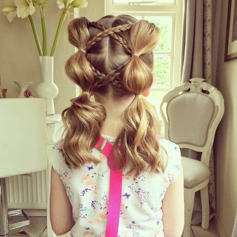 Прическа для девочки на др Pin on Hairstyle Inspo