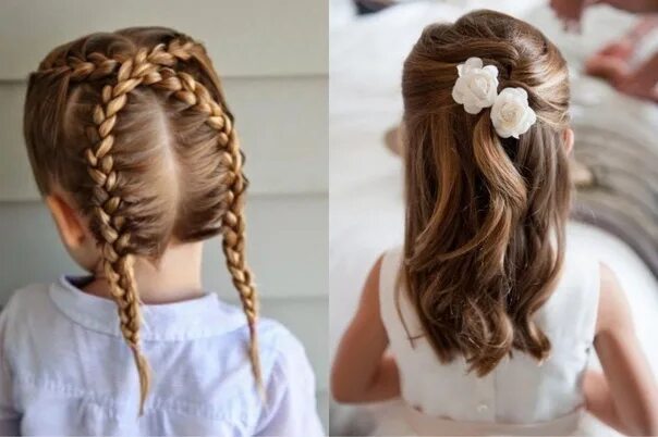 Прическа для девочки на фотосессию в школе Hairstyles for princesses on medium hair ПОДЕЛКИ и РИСОВАНИЕ ВКонтакте