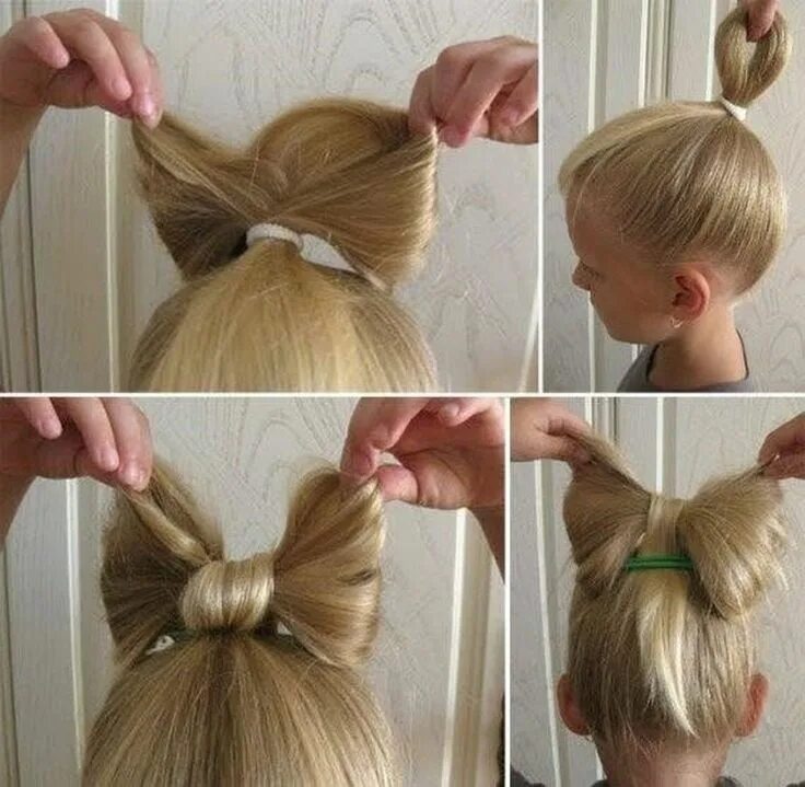 Прическа для девочки на средние пошагово a freshly, graceful hairstyle will accent the Gorgeous of any woman. Hair access