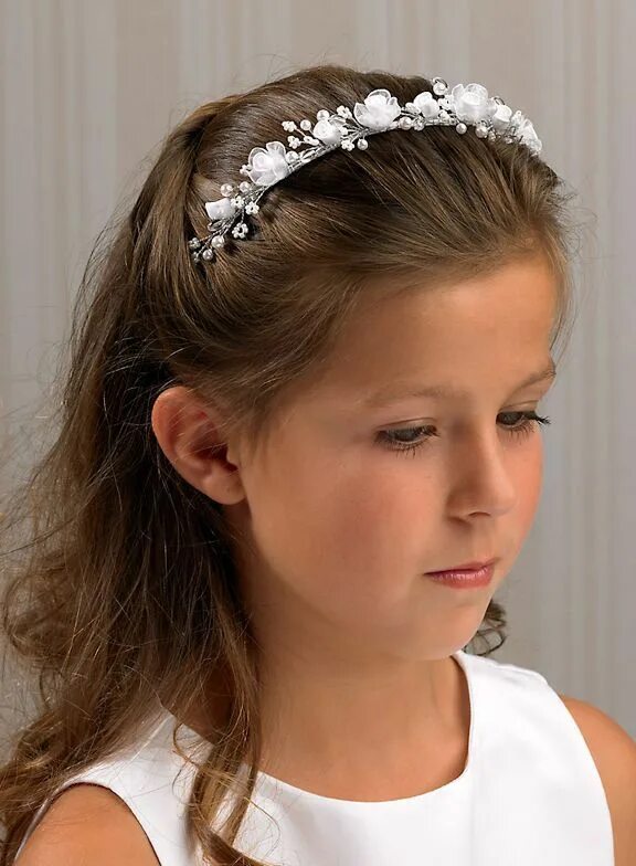 Прическа для девочки папе #diadema #Rose #tiara Do you wear short or long hair? No matter what it's fine! 