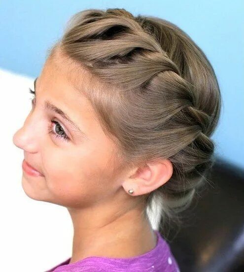 Прическа для девочки подростка на средние волосы 17 best ideas about Cute Kids Hairstyles on Pinterest Girl hairstyles, Kid hairs