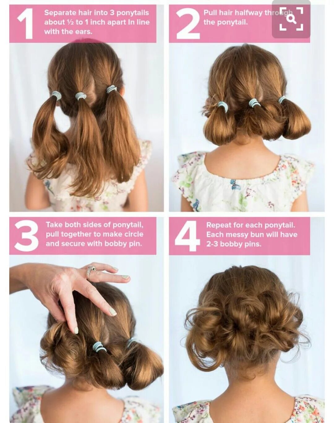 Прическа для девочки пошаговая инструкция Pin on Girly Hair Girl hair dos, Hair styles, Kids hairstyles