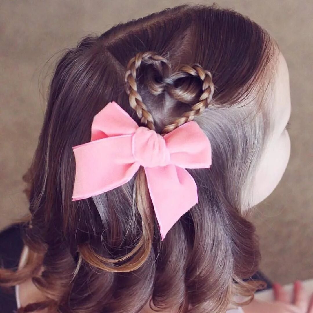 Прическа для девочки с маленькими бантиками Pin on Bow Hairstyle