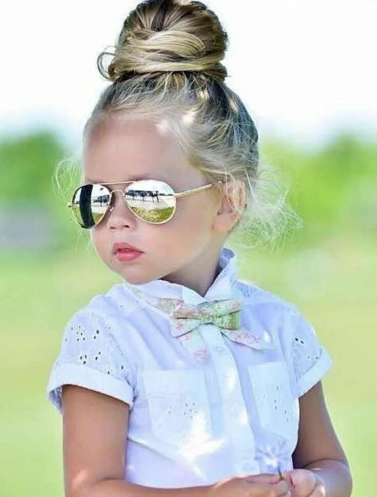 Прическа для девочки с очками 21 Encantadores Peinados para Niña que tu hija deseará tener Kids hairstyles, Gi