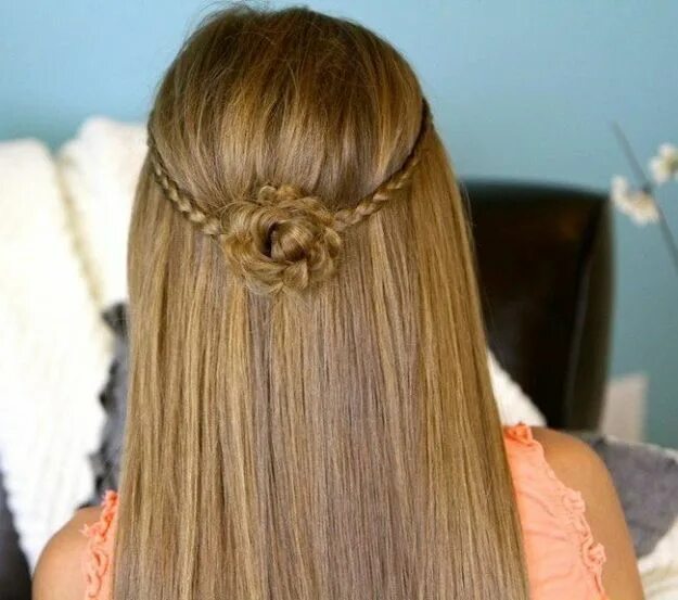 Прическа для девочки с распущенными волосами Карамельный цвет волос Pretty hairstyles, Down hairstyles, Cute girls hairstyles