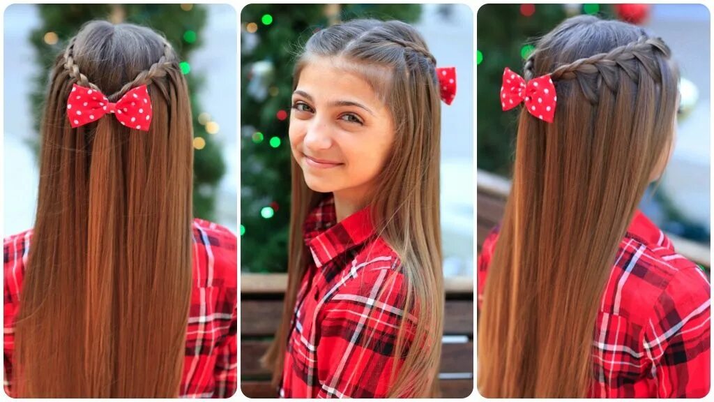 Прическа для девочки с распущенными волосами Pin on Cute girls hairstyles