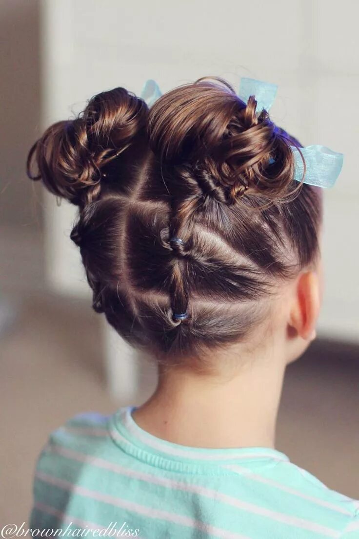 Прическа для девочки собранные волосы Baby hairstyles, Childrens hairstyles, Kids hairstyles