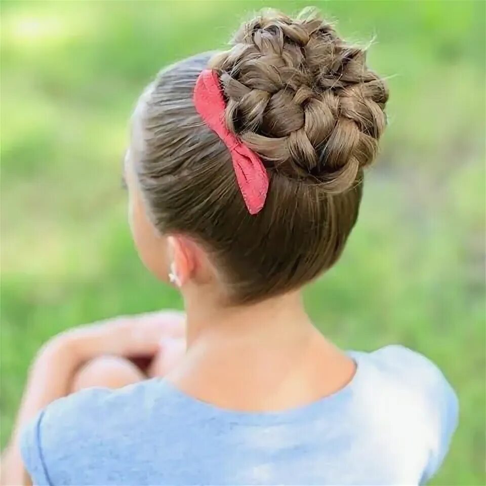 Прическа для девочки собранные волосы Pin by ViNi_vInI. vi on hairstyles Cool braid hairstyles, Dance hairstyles, Reci