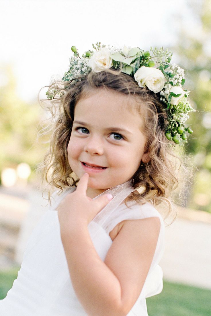 Прическа для девочки цветок Mission Viejo Wedding from Brooke Keegan Weddings and Events in 2024 Flower girl