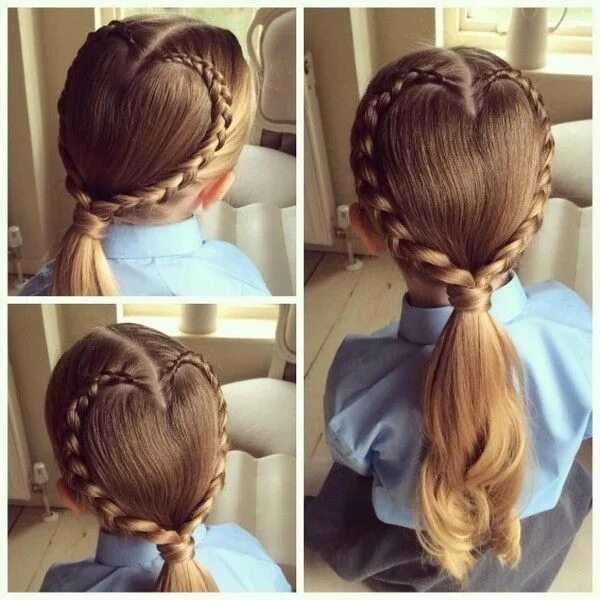 Прическа для девочки в школу на каждый Mum Became Instagram Sensation With Her Braiding Skills Sweethearts hair design,