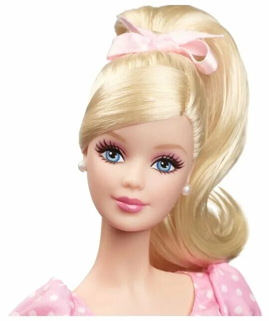 Прическа для девочки в стиле барби Кукла Barbie У нас - девочка, 30 см, X8428 - купить в интернет-магазине по низко