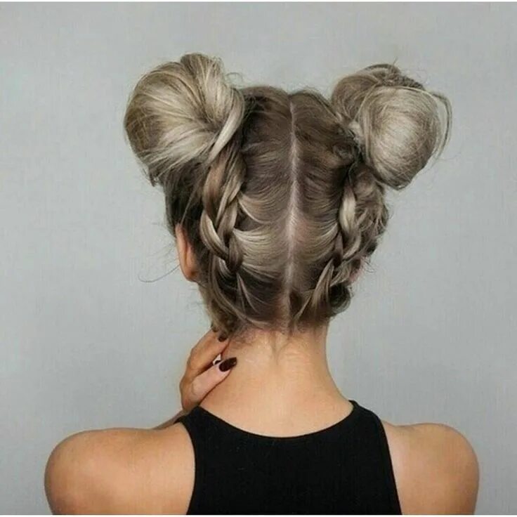 Прическа для девушек на каждый 16 Easy and Chic Hair Updos for Cool Girls Prom hair updo, Easy hairstyles, Oval