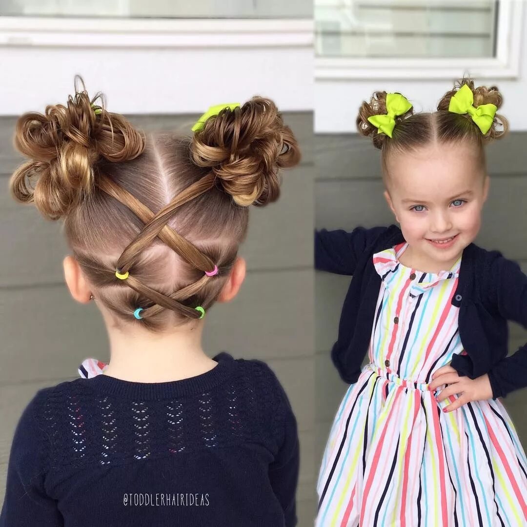 Прическа для двух лет Pin on girls hairstyles