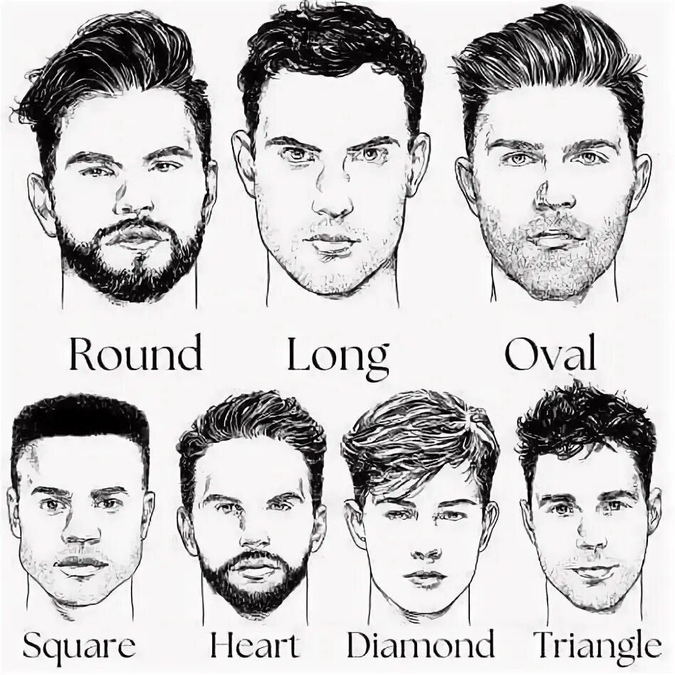 Прическа для формы лица сердце мужская 10 популярных идей на тему "oval head hairstyles men" для вдохновения