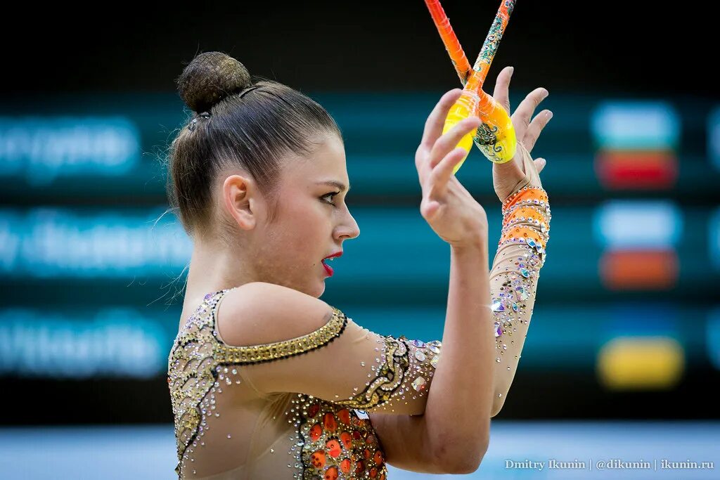 Прическа для гимнастики Rhythmic Gymnastics Grand Prix 2018 Flickr