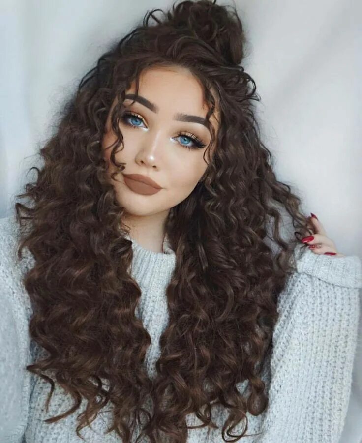 Прическа для кудрявых волос женская длинные Lush curls Cabelo, Fotos tumblr cabelo cacheado, Inspiração cabelo