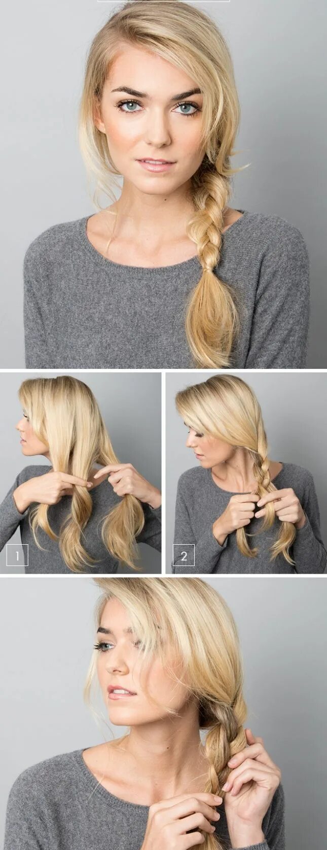 Прическа для ленивых на длинные волосы 10 Incredible 2 Minute Or Less Hairstyle Ideas That Will Save You From Busy Morn