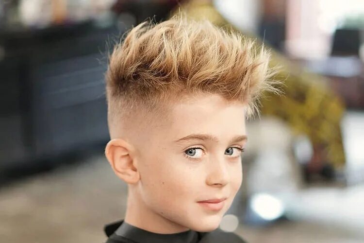 Прическа для мальчика 11 лет крутые модный 55 Cool Haircuts For Kids To Get in 2024 Boys fade haircut, Boys haircuts, Littl