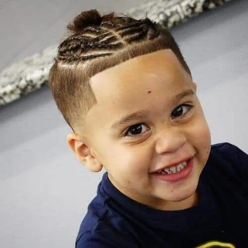 Прическа для мальчика 5 лет The 20 Best Little Boy Braids in 2019-trendfrisurende.com Boy braids hairstyles,