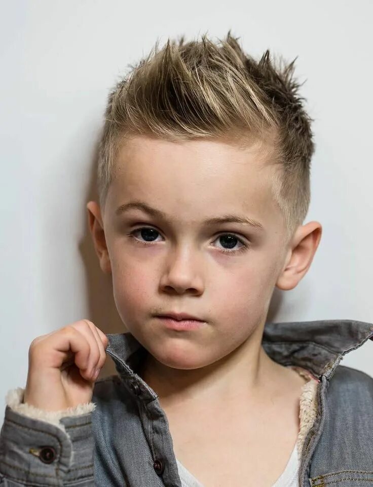 Прическа для мальчика 9 лет модная 2024 Stylish Little Boy Haircuts