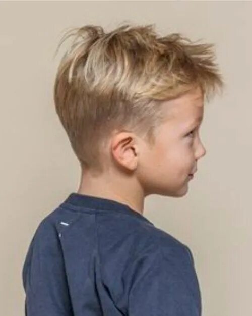 Прическа для мальчика с длинной макушкой Leuk kapsel voor jongens - Jongens kapsels - Lange Frisuren Boy Haircuts Short, 