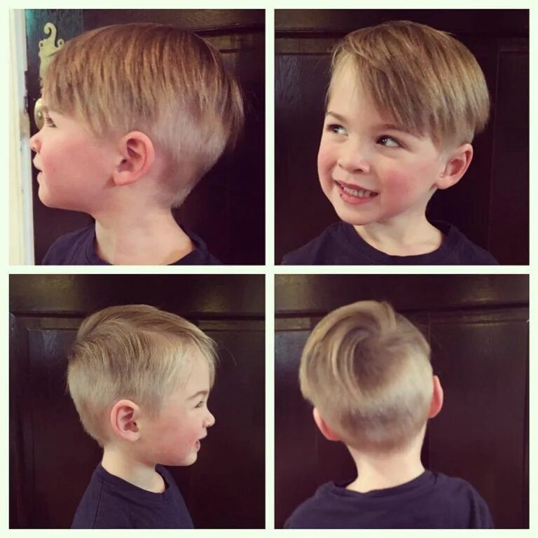 Прическа для мальчика с длинной макушкой Smooth Hipster Little boy haircuts, Toddler boy haircuts, Boys haircuts