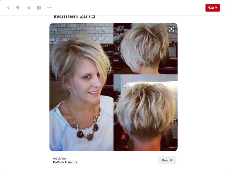 Прическа для отращивания волос для женщин Pin by Impeccable Steil on Women: graduated haircuts Short hair styles, Cute hai