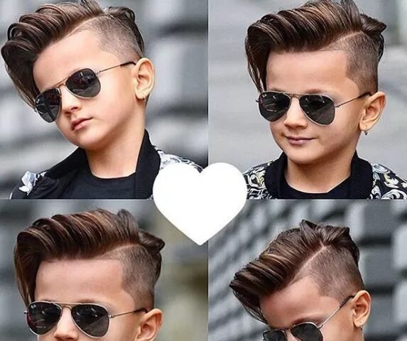 Прическа для пацана 9 лет Long Side Swept Hair With High Fade Kids hair cuts, Boys haircuts, Hair cuts