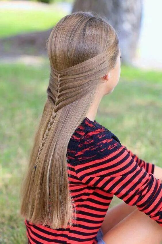 Прическа для подростка на длинные волосы Pin by Arie on make up and hair Cool braid hairstyles, Long hair styles, Beauty