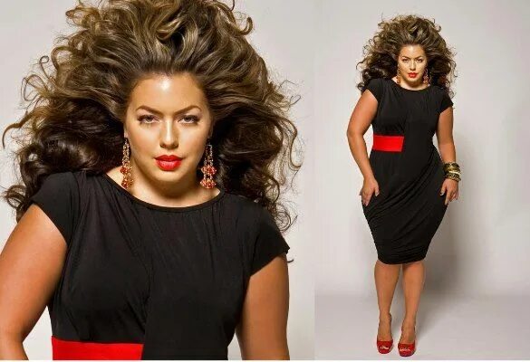 Прическа для пышных женщин Moda para Gordinhas Plus size fashion, Curvy beauty, Curvy woman